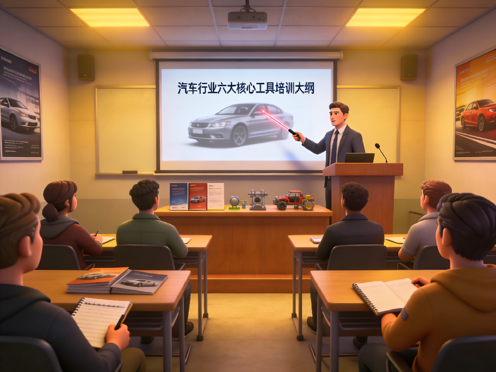 汽车行业六大核心工具（APQP、PPAP、SPC、MSA、FMEA、CP）实战型培训课程大纲